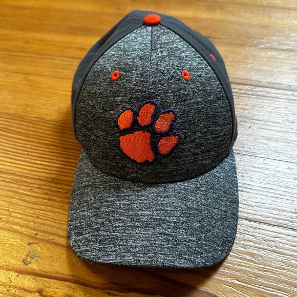 New Era gray two toned Clemson Tigers adjustable baseball cap - Picture 1 of 4